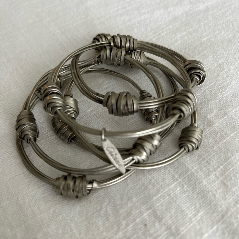 Handmade brass bangles